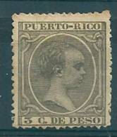 Puerto Rico 1894 SG 117 Mint But No Gum - Puerto Rico