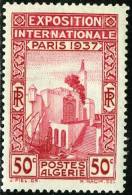 ALGERIA, COLONIA FRANCESE, FRENCH COLONY, 1937, FRANCOBOLLO NUOVO (MLH*), Scott 110 - Neufs