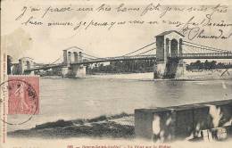 Ardeche. Bourg St Andeol. Le Pont Sur Le Rhone - Bourg-Saint-Andéol