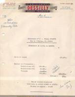 Mons - 1964 - Francis  Dessilly  - Spécialités Cafés Crus Et Torréfiés - Vins Et Liqueurs - Lebensmittel