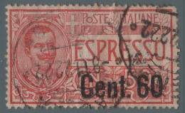 Italia Regno - Espresso - 60 C. Su 50 C. (Sassone N° 6) - 1922 - Express Mail