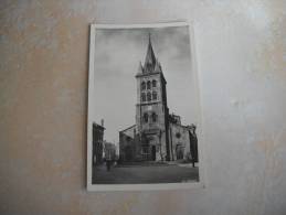 CPSM BOURG ARGENTAL L'église - Bourg Argental