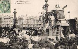 Paris 75  Mi-Carême 1907   Le  Char Du Moulin E La Galette - Loten, Series, Verzamelingen