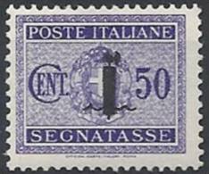 1944 RSI SEGNATASSE 50 CENT MNH ** - RSI115 - Taxe