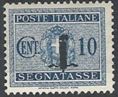 1944 RSI SEGNATASSE 10 CENT MH * - RSI120-2 - Taxe