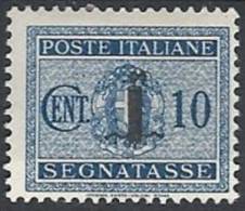 1944 RSI SEGNATASSE 10 CENT MH * - RSI121 - Postage Due