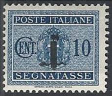 1944 RSI SEGNATASSE 10 CENT MH * - RSI121-2 - Segnatasse
