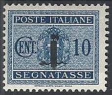 1944 RSI SEGNATASSE 10 CENT MH * - RSI121-2 - Taxe