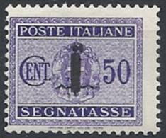 1944 RSI SEGNATASSE 50 CENT MNH ** - RSI122 - Taxe