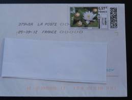 Fleur De Lotus Bouddhisme TPP Sur Lettre Electronic Stamp On Cover Ref 1753 - Buddhism