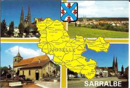 57 - Moselle -  SARRALBE - Format 10,3  X  14,8 - Sarralbe