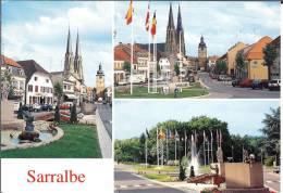 57 - Moselle -  SARRALBE - Le Centre  Ville  - Format 10,4  X  15 - Sarralbe