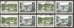 FINNLAND - MI.NR. 587 - 88 O 4x - Used Stamps