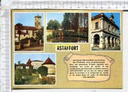 ASTAFFORT -  4 Vues Et Légende - Astaffort