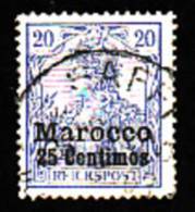 ALLEMAGNE  - Bureau - Maroc  - YT 23 - Oblitéré - Cote 6e - Marokko (kantoren)