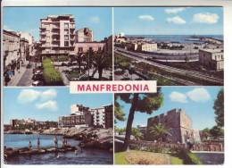 Italy Cartolina FG Viaggiata 1969 Manfredonia Foggia Vedutine - Autres & Non Classés