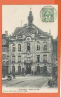 C0183 Porrentruy Hotel De Ville,ANIME. Cachet 1907. Burgy 1552 - Porrentruy