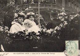 Paris 75  Mi-Carême 1906   Reine De Vevey Suisse - Lots, Séries, Collections