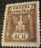 Poland 1920 Arm 40f - Mint - Ungebraucht