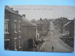 Ma Réf: 68-7.   FROIDCHAPELLE   Rue Basse - Vers La Gare  ( Brunâtre ). - Froidchapelle