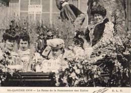 Paris 75  Mi-Carême 1906   Reine De La Renaissance Des Halles - Lotes Y Colecciones