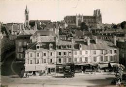 AVRANCHES VUE GENERALE ET PLACE LITTRE - Avranches