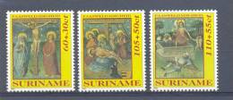 Mgl0727 PASEN PAASWELDADIGHEID EASTER OSTERN SURINAME 1992 PF/MNH - Pasen