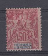 Diego-Suarez: Yvert  Nr 35  , MH/* , CV Maury € 50 - Unused Stamps
