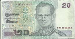 20 Bahts - Tailandia