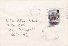 Cover Great Britain To Honduras 1997 ( Dog Stamp) - Covers & Documents