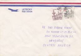Cover Ceska Republika To Honduras 1993 - Lettres & Documents