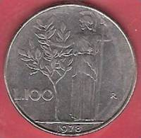 ITALY  #100 LIRE FROM YEAR 1978 - 100 Liras