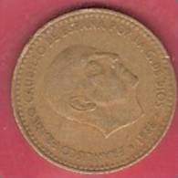 SPAIN  #UNA PESETAS FROM YEAR 1966 - 1 Peseta