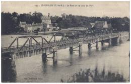 22 - COTES D'ARMOR - COTES DU NORD - BRETAGNE - 144. - ST CAST LE GUILDO. LE PONT EN FER UN COIN DU PORT. NOTRE DAME. - Créhen