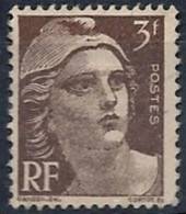 1945-47 FRANCIA USATO MARIANNA DI GANDON 3 F - FR572 - 1945-54 Marianne Of Gandon