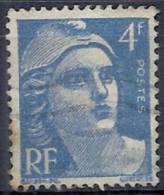 1945-47 FRANCIA USATO MARIANNA DI GANDON 4 F - FR572 - 1945-54 Marianne (Gandon)