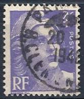 1945-47 FRANCIA USATO MARIANNA DI GANDON 4 F - FR572-6 - 1945-54 Marianne Of Gandon