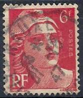 1945-47 FRANCIA USATO MARIANNA DI GANDON 6 F - FR573 - 1945-54 Marianne De Gandon