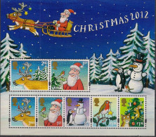 2012 Grossbritannien Great Britain / Grande Bretagne Mi.  Bl. 79**MNH Noel - Blocs-feuillets