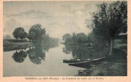 Mareuil Sur Lay : Le Brouillard Du Matin Sur La Rivière - Mareuil Sur Lay Dissais