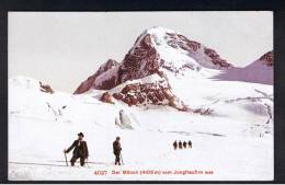 RB 903 - Early Switzerland Postcard -  Der Monch Vom Jungfraufirn Aus - Climbing Mountaineering Alpism Theme - Klimmen