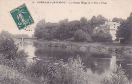 Gournay Sur Marne Le Chateau Rouge Et Le Pont à Péage Editeur Eld - Gournay Sur Marne