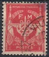 1946-58 FRANCIA USATO FRANCOBOLLI DI FRANCHIGIA STEMMA ROSSO - FR620 - Militaire Zegels