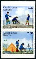 Europa 2007 - Groenland  Greenland -paire De Carnet-from Booklet-aus Heftchen ** - 2007