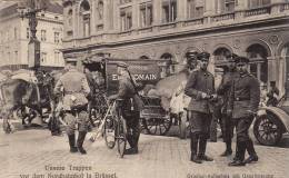 CPA 1915 BRUSSEL (Bruxelles) - Nordbahnhof - Gare Du Nord (A19, Ww1, Wk1) - Ferrovie, Stazioni