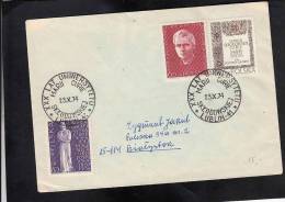 POLAND, FDC, MARIA SKLODOVSKA, FRANCE ** - Chimie