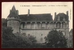 Cpa Du  35 Châteaugiron Le Château  La Tour Et Le Cloître   BHU15 - Châteaugiron