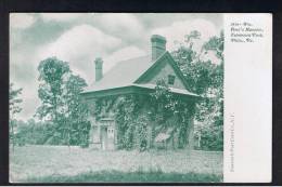 RB 904 - Early Postcard - William Penn's Mansion - Fairmount Park Philadelphia - Pennsylvania USA - Philadelphia