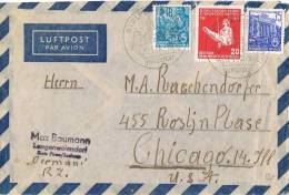 0018. Carta Aerea STOLPEN (Alemania DDR) 1956 - Lettres & Documents