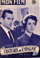 MON FILM N° 433 Du 8 12 1954  - CHATEAUX EN ESPAGNE AVEC DANIELLE DARRIEUX - ROMANCE INACHEVEE AVEC JAMES STEWART - Cinéma/Télévision